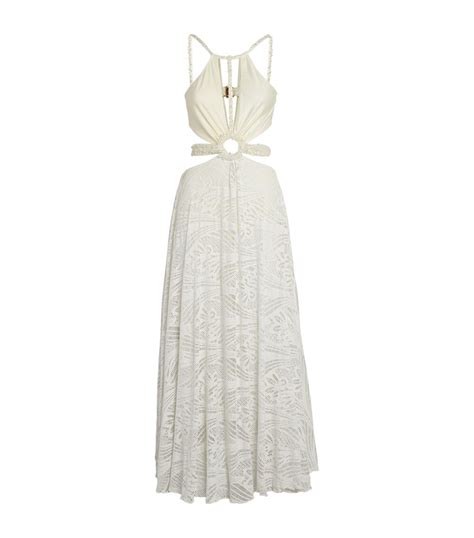 Patbo White Faux Pearl Embellished Beach Dress Harrods Uk