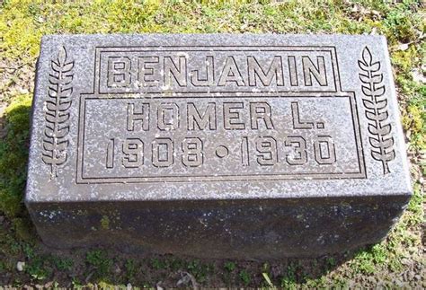 Homer Lewis Benjamin Find A Grave Memorial