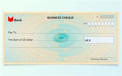 Premium Vector Bank Cheque Design Usd