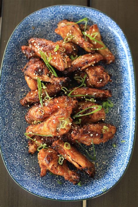 Sticky Honey Soy Chicken Wings Recipe Chicken Wing Recipes Chicken