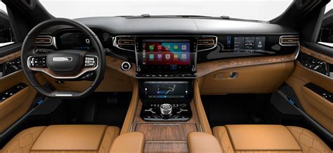 Interior Designs The 2023 Jeep Grand Wagoneer
