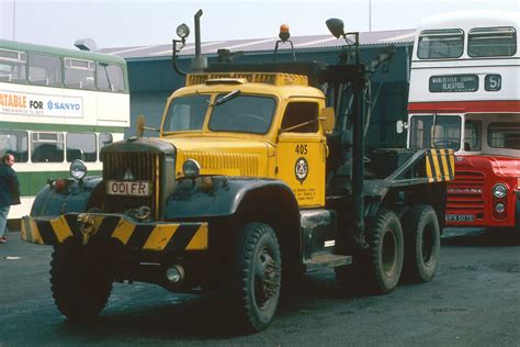 Blackpool Diamond T Towing Lorry Rigby Road Bus Yard Flickr