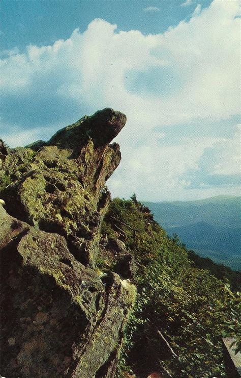 Vintage Travel Postcards: Blowing Rock, North Carolina