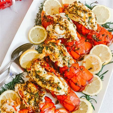 Baked Lobster Tails Recipe With Garlic Herb Butter How To Cook Lobster Tail — Eatwell101