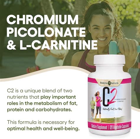 Bioactive Nutrients C Chromium Picolinate With L Carnitine To Aid