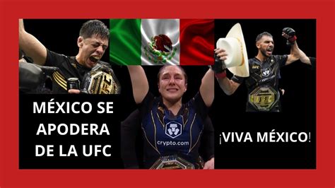 M Xico En La Ufc Con Alexa Grasso Brandon Moreno Y Yair Rodr Guez