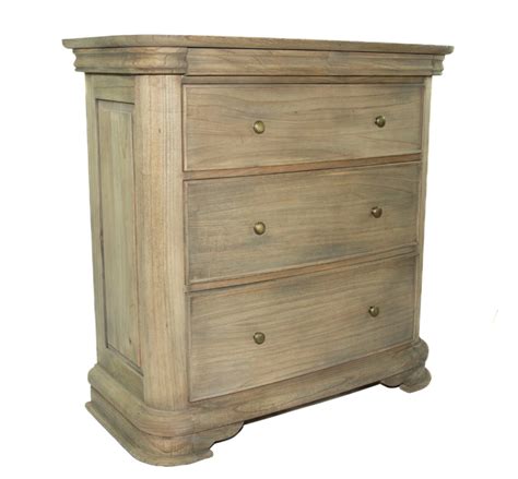 Tuscany French Sleigh 3 Drawer Chest Crown French Furniture