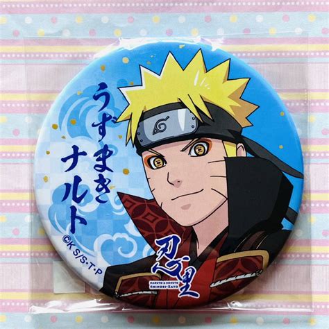 Yahooオークション Naruto ニジゲンノモリ忍里バースデー缶バッジ