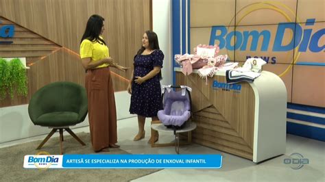 Artesã se especializa na produção de Enxoval Infantil 16 11 2023 YouTube