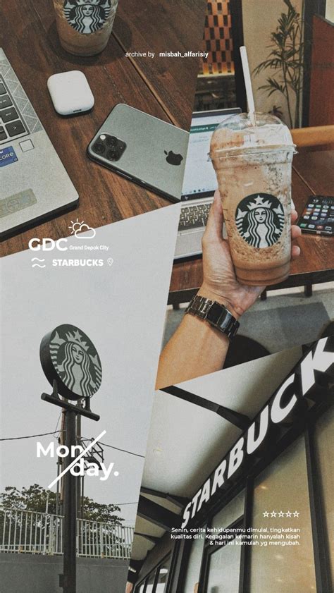 STARBUCKS Indonesia Creative Instagram Photo Ideas Summer Wallpaper