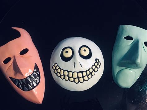 Lock, Shock, and Barrel Masks Inspired by the Nightmare Before ...