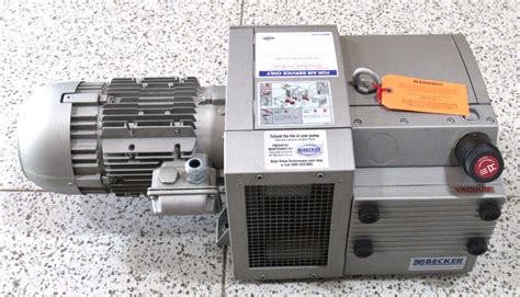 New Becker Kvt Oil Less Rotary Vane Vacuum Pump Kvt Mfg