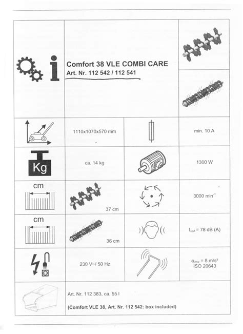 Руководство по эксплуатации вертикуттер Al-Ko Comfort 38 VLE Combi Care