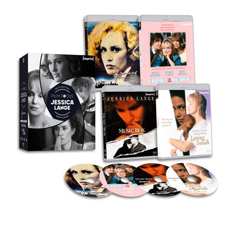 Film Focus Jessica Lange 1982 1995 Imprint Collection 243 246 Via Vision Entertainment