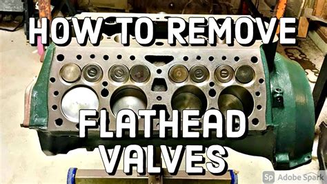 How To Remove Ford Flathead Valves YouTube