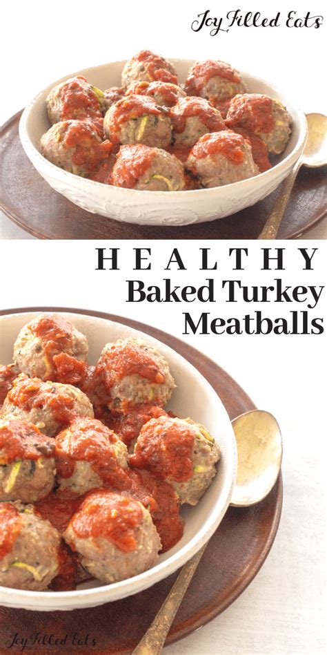 Baked Turkey Meatballs Low Carb Keto Paleo Thm S Grain Free