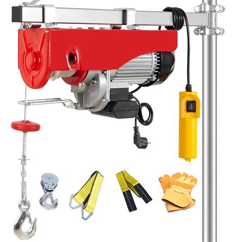 Buy AC DK 110V Electric Hoist 440 Lb Crane Lift Ceiling Pulley Winch