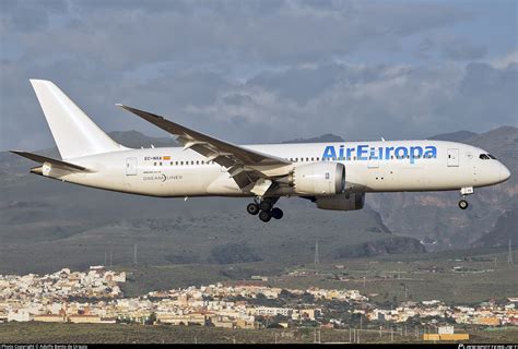 Ec Nxa Air Europa Boeing Dreamliner Photo By Adolfo Bento De