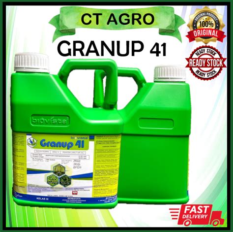 Granup Liter Racun Rumpai Berkesan Ready Stock Glyphosate