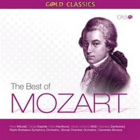 Mozart Wolfgang Amadeus Best Of Gold Classics MALL CZ