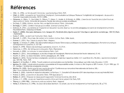 Unige Fpse Pratiques P Dagogiques Et Institutions Scolaires