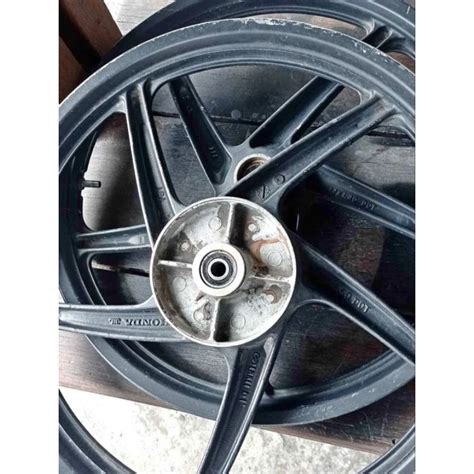 Jual Velg Depan Belakang Keluarga Honda SupraX125 Lama Karisma Barang