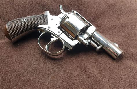 Historický revolver British Bull Dog cal 38CF DA 1886 Hezký pův stav