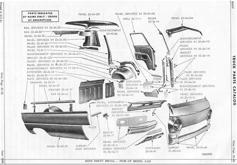 Sweptlineorg 1963 1968 Online Parts Catalog Body