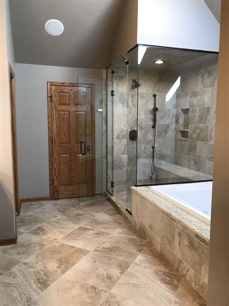 Master Bath Steam Shower Am Kitchen And Bath