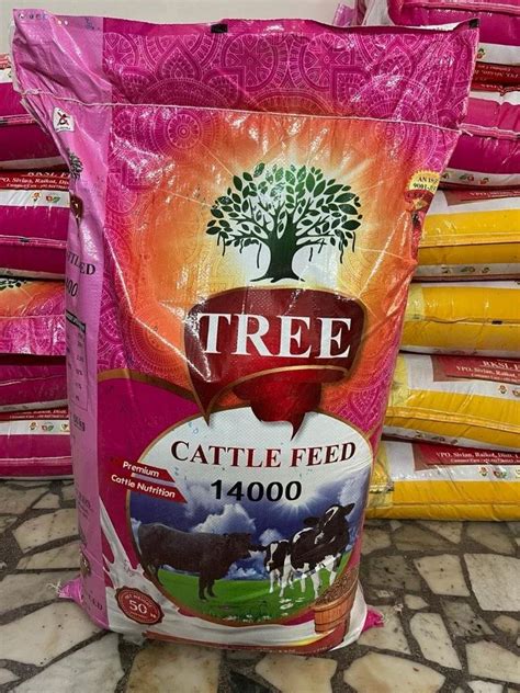 Granule Tree 14000 Cattle Feed Packaging Type PP Bag 50 Kg At 1500