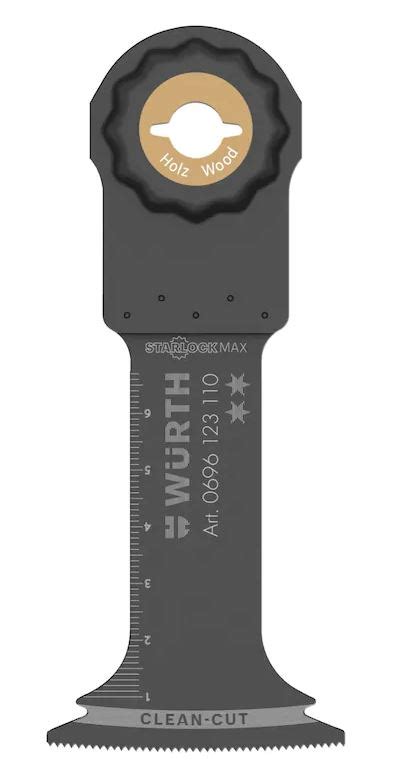 Innovation système Starlock pour couteau multiusage Würth