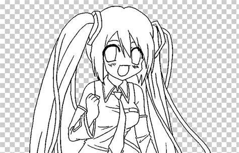 Colouring Pages Coloring Book Hatsune Miku Vocaloid Coloringcrew Png