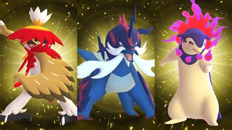 Latest Pokemon Go Data Mine Shows Hisuian Samurott Hisuian Decidueye