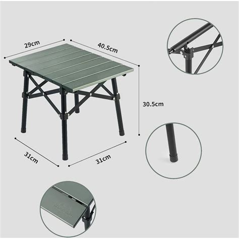 Naturehike Mesa Plegable De Aluminio Ultra Liviana Tienda Online De