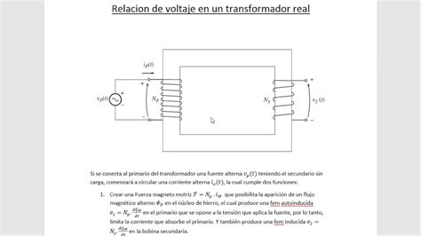 Relacion De Transformacion Del Transformador Electrico Electronica Images