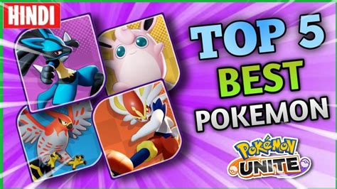 Top Best Pokemon In Pokemon Unite Top Best Pokemon For Solo Rank