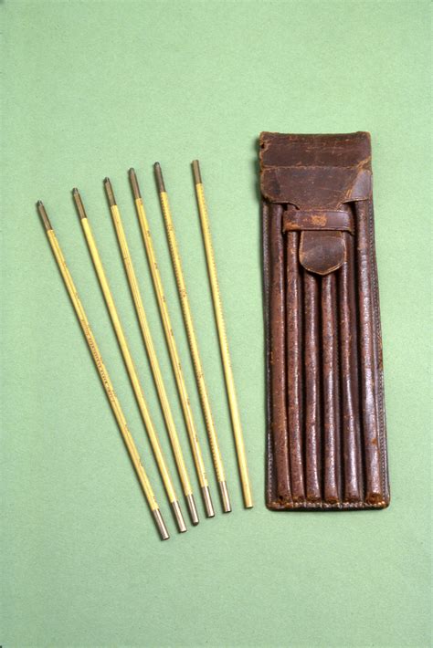 Diagonal Gauging Rod Signed J. Long | Smithsonian Institution