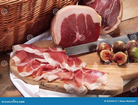 Culatello Emiliano stock image. Image of cutting, seasoning - 82545615