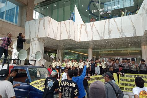 Btn Menyayangkan Aksi Demo Anarkis Di Kantor Pusat Nasional