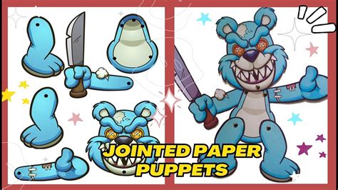 Jointed Paper Puppets Youtube