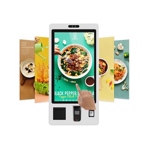 Inch Android Pay Atm Bill Touch Screen Restaurant Ordering