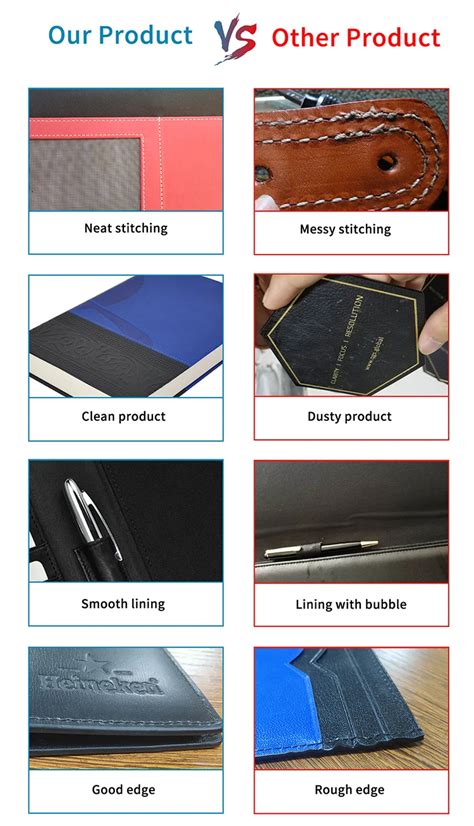 Luxury Woodfree Paper Leather Note Book Custom Hardcover Notebook