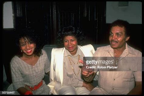 Rebbie Jackson W Her Mother Katherine And Father Joseph News Photo Getty Images