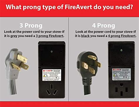 Fire Avert Electric Auto Stove Shut Off Safety Device 3 Prong As