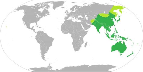 3 Free Detailed Map Of Asia Pacific Map Regional Templates In PDF