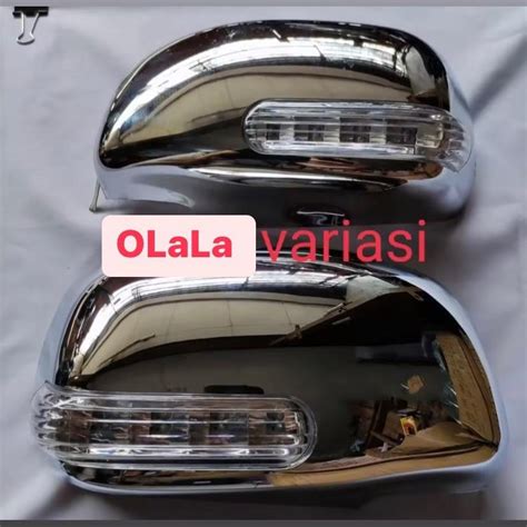 Jual Cover Spion Innova Lama Chrome Lampu Led Sein Besar