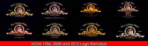 MGM (1986, 2008 and 2012) Logo Remakes by jessenichols2003 on DeviantArt