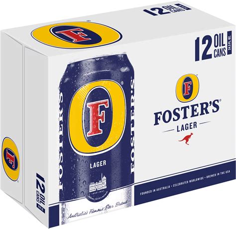 Fosters Lager Beer 24 oz Cans - Shop Beer at H-E-B