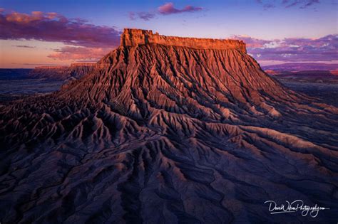 Factory Butte Sunrise Dave Wilson Photography