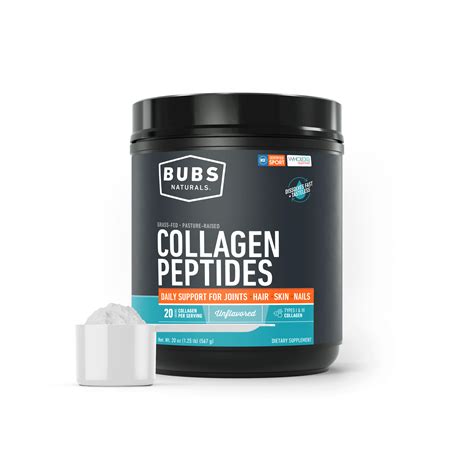 Collagen Protein Powder - Grass-Fed & Whole30 Approved | BUBS Naturals